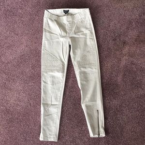 NWOT Moto leggings - tan/khaki  👖